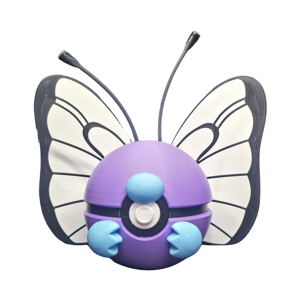 Butterfree Inspired Capture Ball| 3D Printed Collector Display Ball